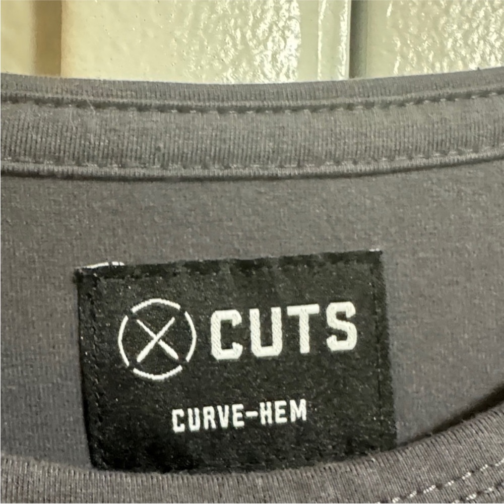 Cuts Clothing Charcoal Short Sleeve Tee - Picture 2 of 2